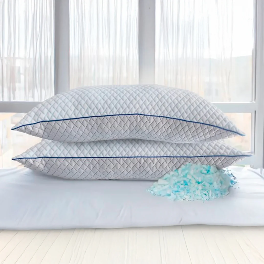 Almohada con Memoria y Copos de Gel TheraFlox - Image 4