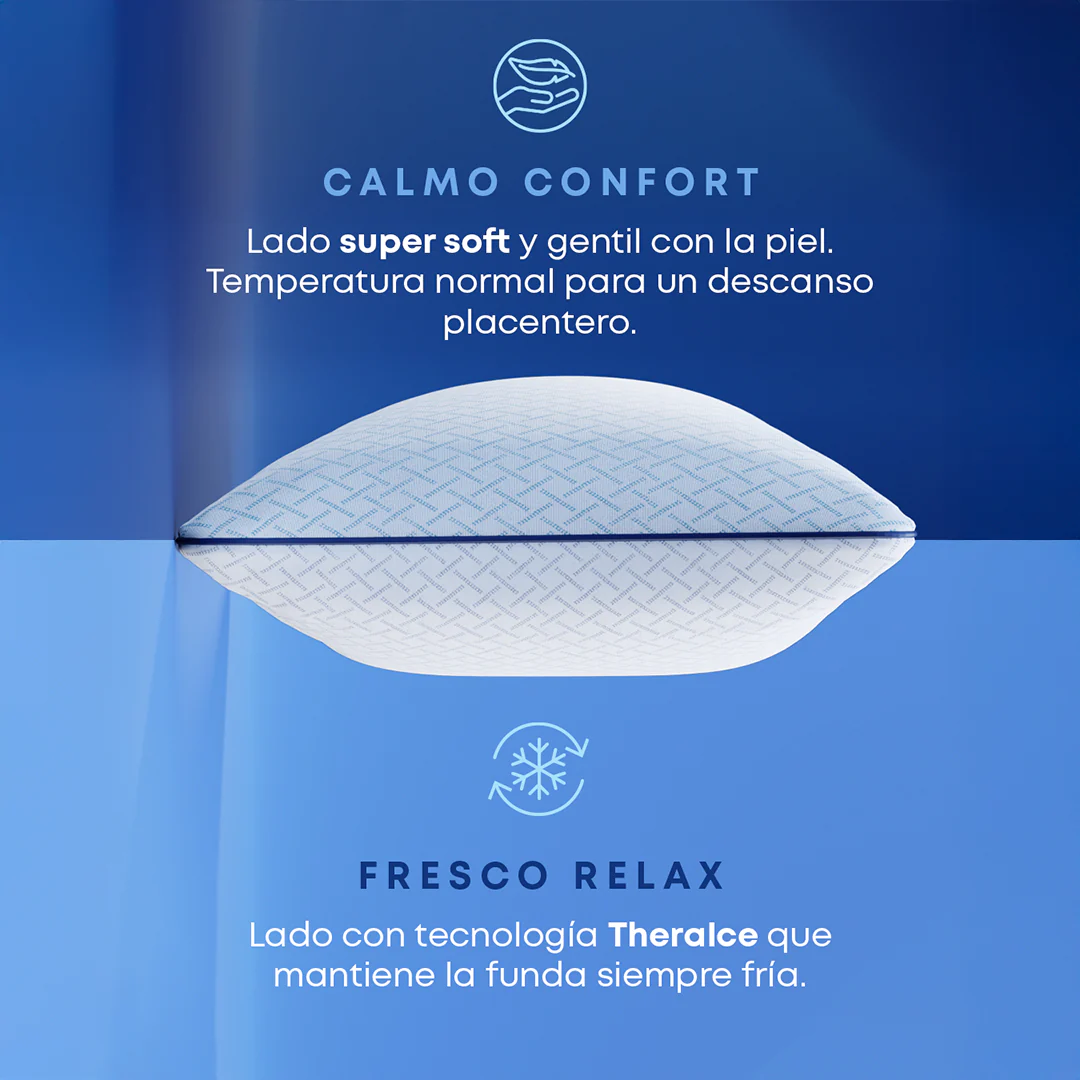 Almohada con Memoria y Copos de Gel TheraFlox - Image 5