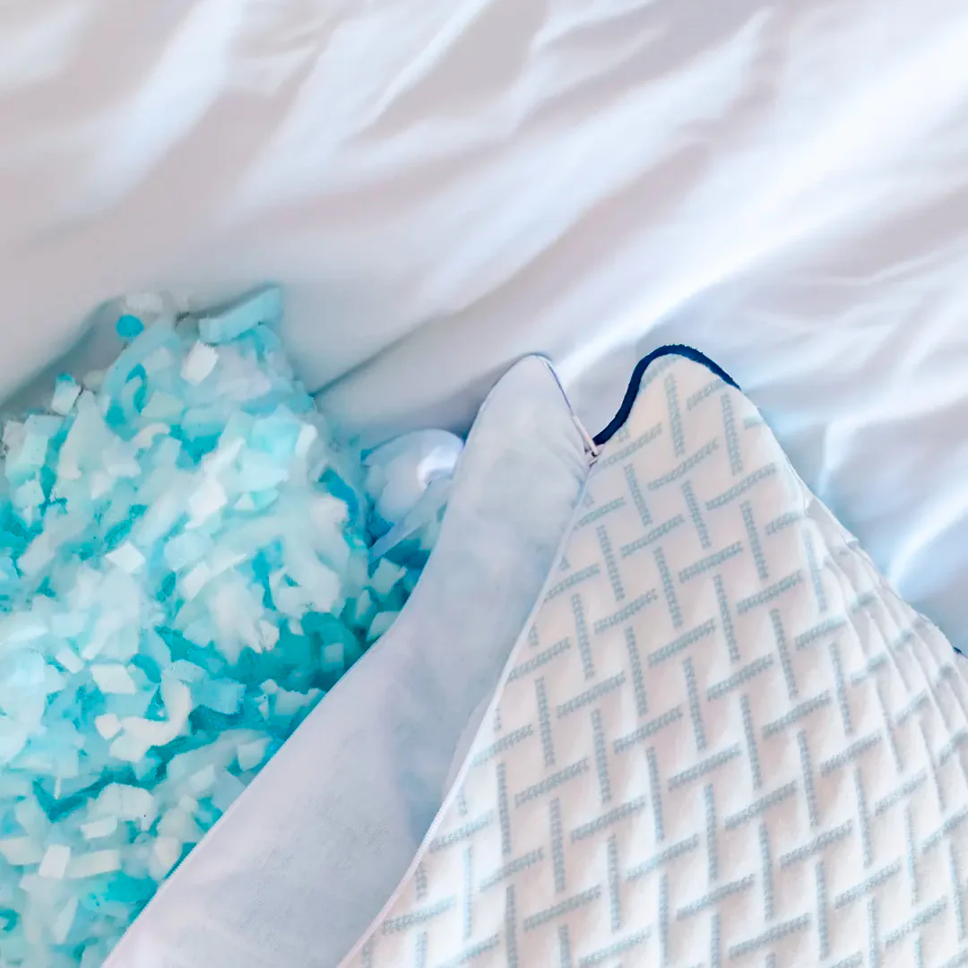 Almohada con Memoria y Copos de Gel TheraFlox - Image 6