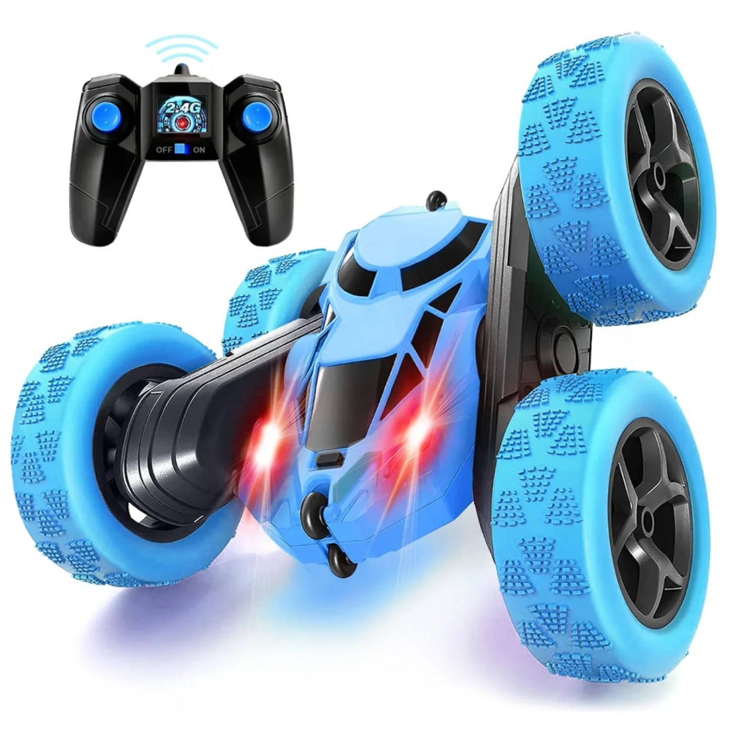 Auto a Control Remoto Double Car Stunt 360 - Image 6