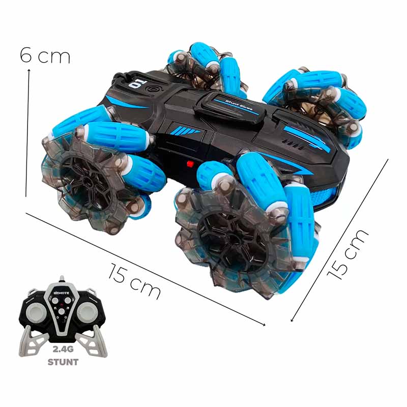 Auto Racing A Control Remoto Acrobático 360° 2.4G Stunt - Image 12