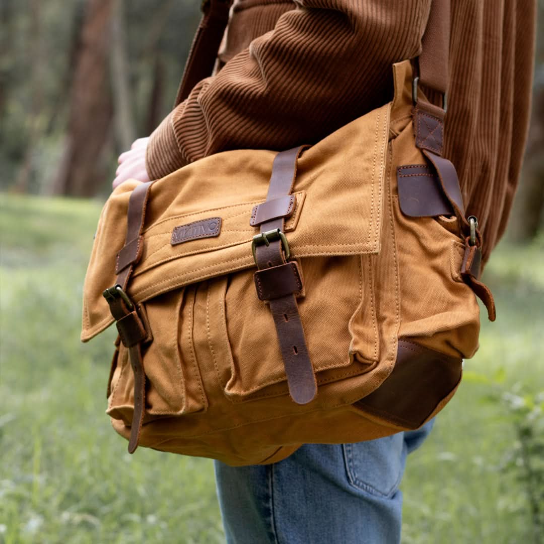Bolso Halden de Lona y Cuero Marca Vinitivo - Image 10