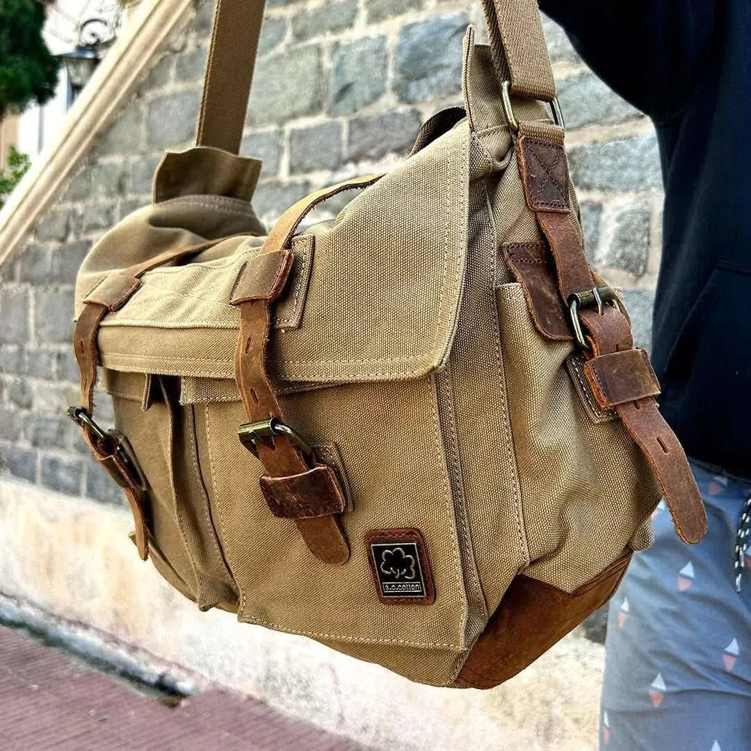 Bolso Halden de Lona y Cuero Marca Vinitivo - Image 13
