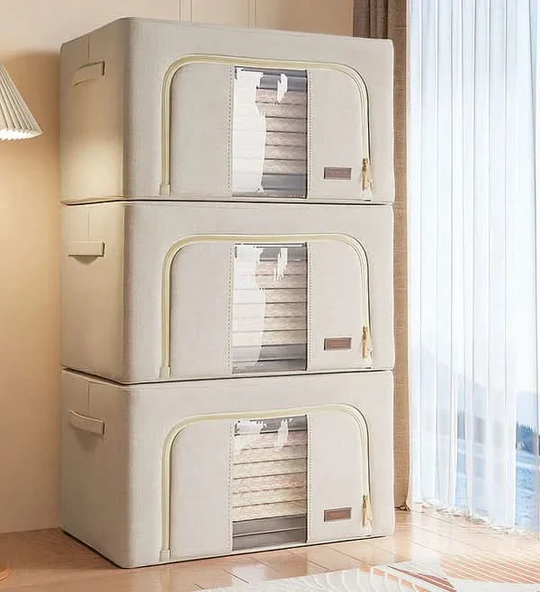 Caja Organizadora de Tela Diseño Estructural Milhome - Image 9