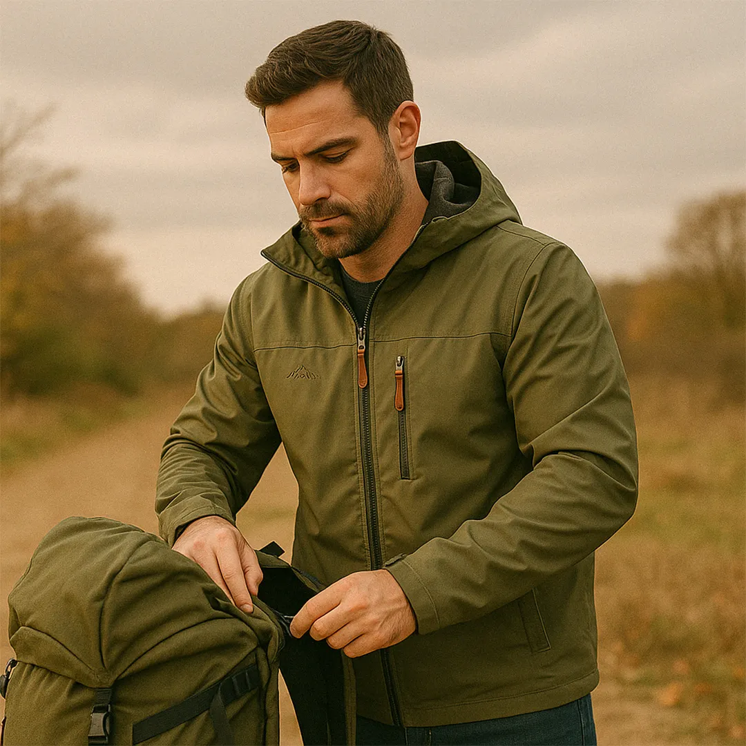 Campera Senderismo Liviana de Media Estación Outdoor - Image 11