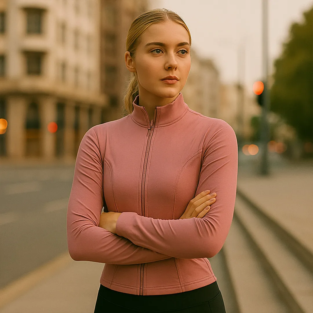 Campera Deportiva Aura Balance para Mujer con Cierre - Image 6