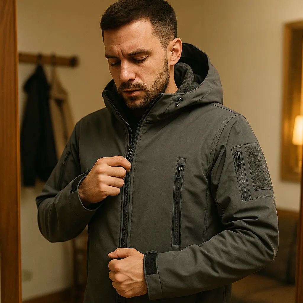 Campera Táctica Impermeable para Hombre - Image 3