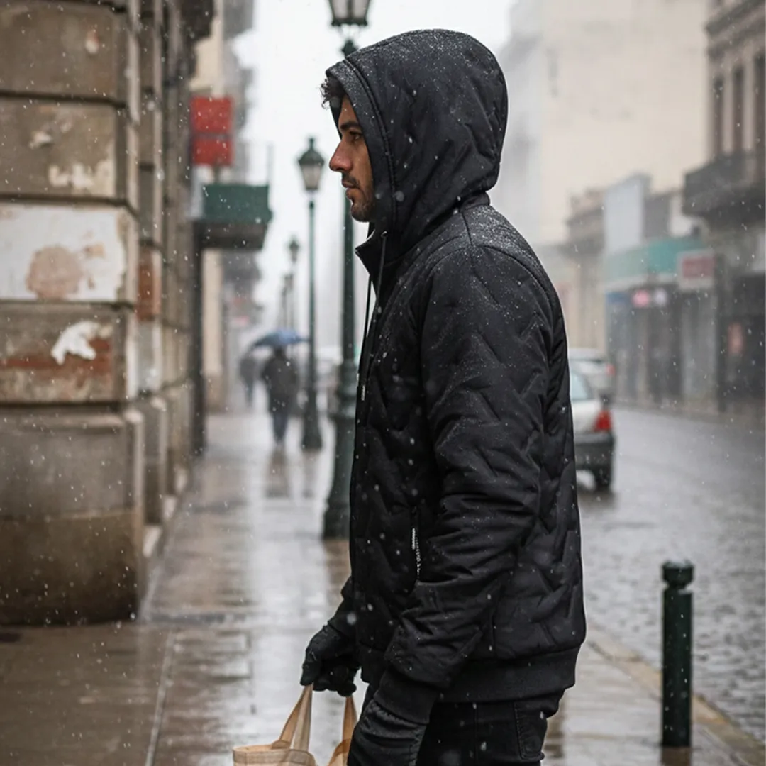 Campera Winter Zipp Con Forro super Calido - Image 6