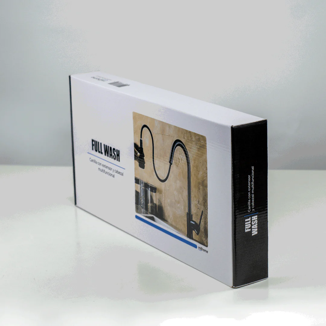 Canilla Monocomando con Extensor Full Wash Marca Milhome - Image 8