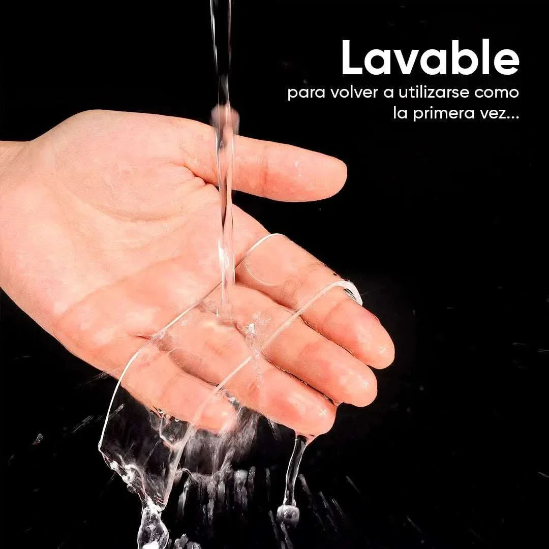 Cinta de Doble Faz Transparente Pegamucho de 5m Leisel - Image 5