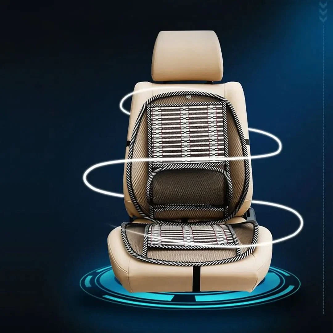Respaldo Ergonómico de Bambú para Coche - Image 6