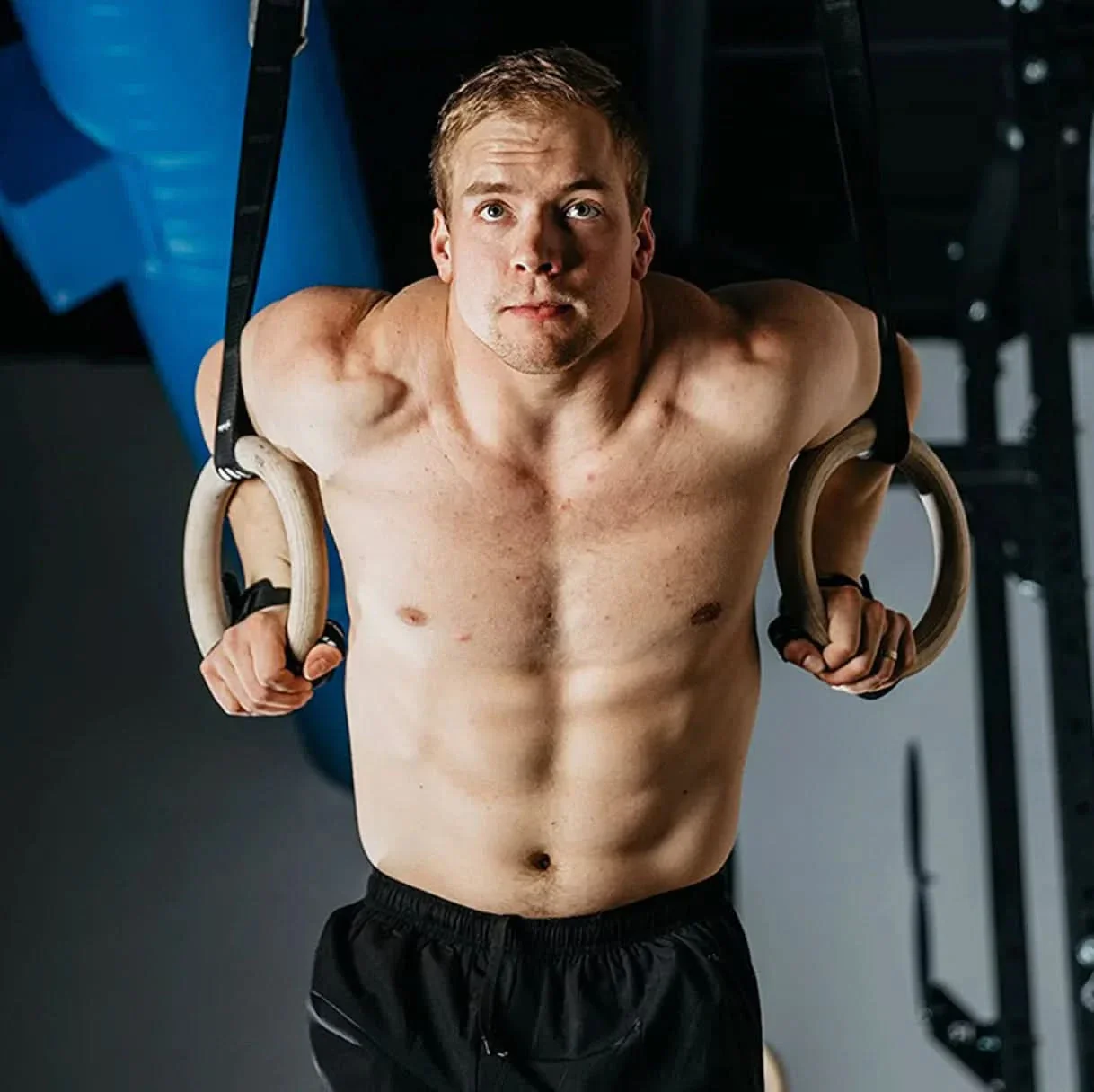Calleras Hand Straps de Carbono Liso para Entrenamiento Gym - Image 3