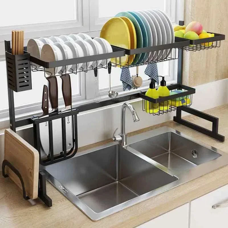 Escurridor de Platos Estructural 2 Pisos Premium para Mesada - Image 4