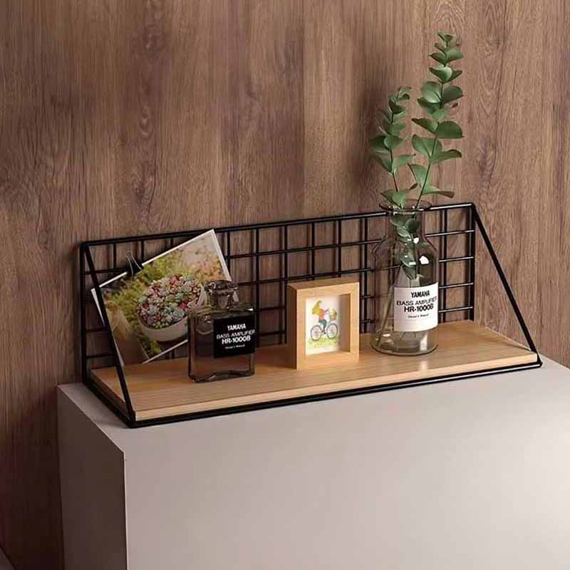 Estante Decorativo con Adhesivos Madera y Metal - Image 11