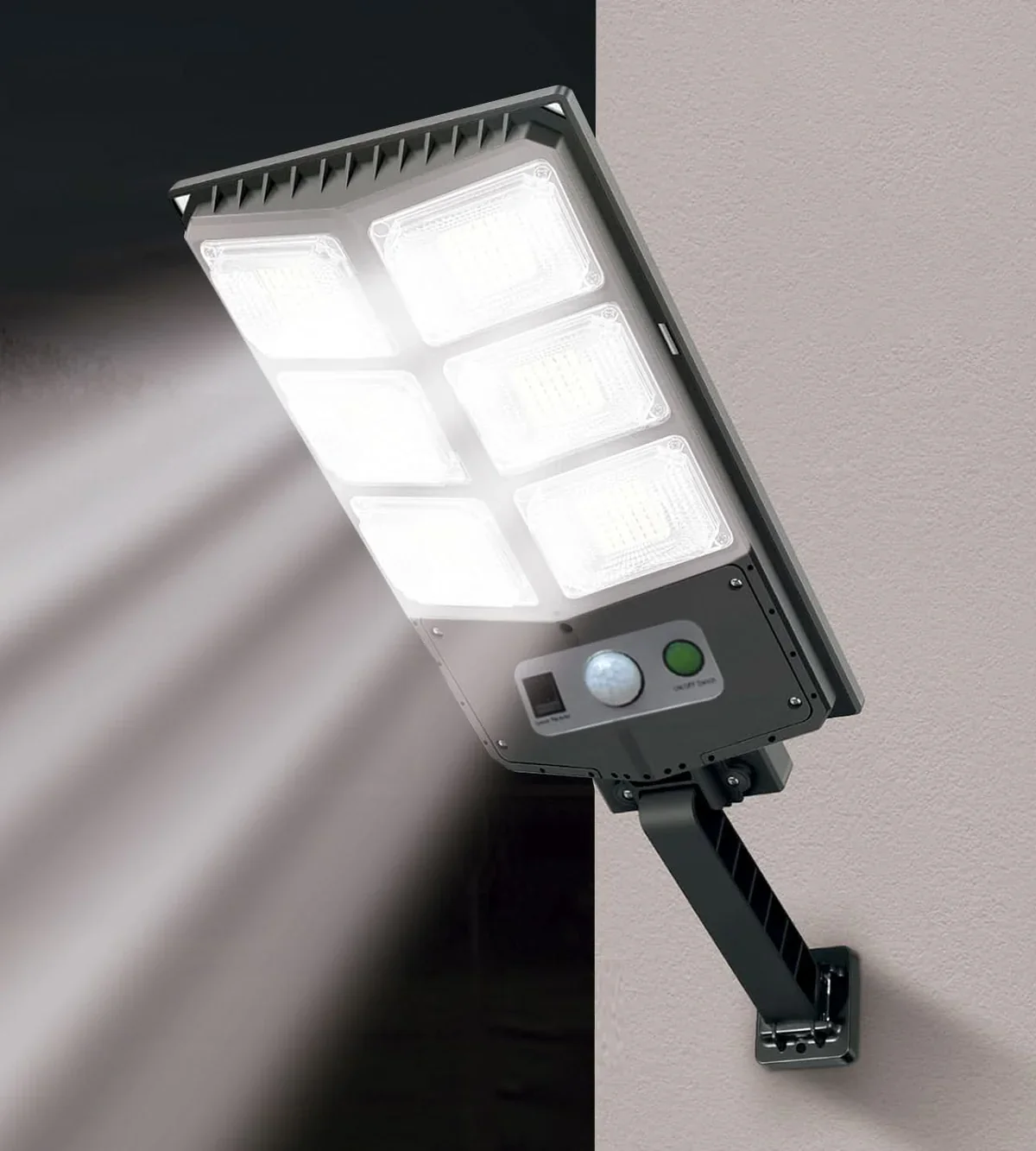 Foco Solar Grande 6 Luces Led con Control - Image 3