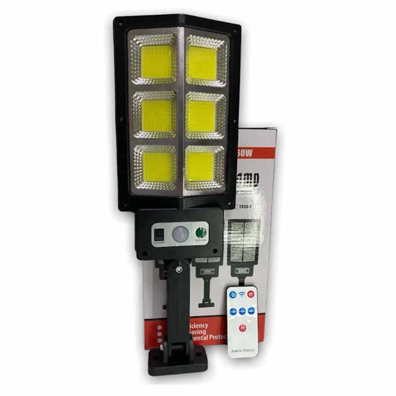 Foco Solar Grande 6 Luces Led con Control - Image 7
