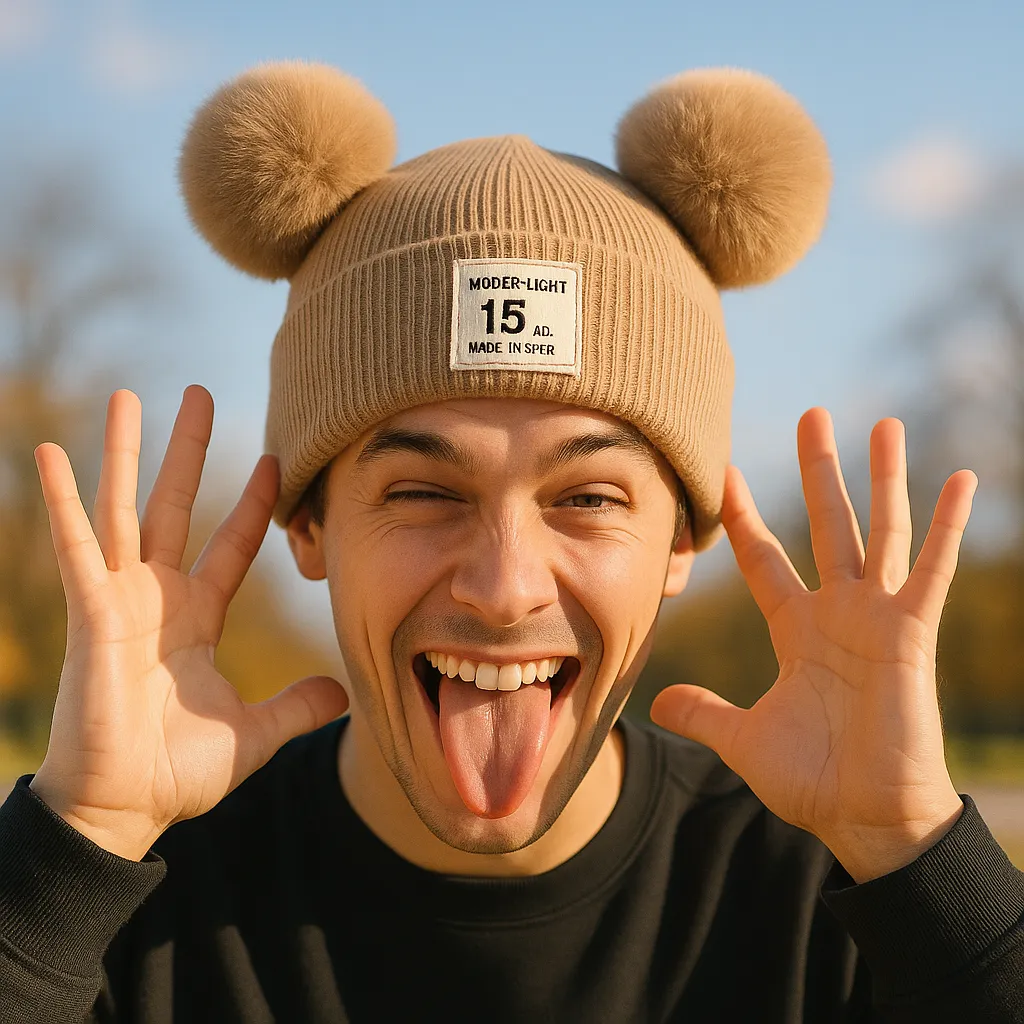 Gorro de Lana con Orejas Sweet-Soft - Image 6