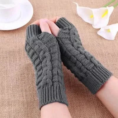 Guantes de Medio Dedo en Lana Calidos y Suaves - Image 4