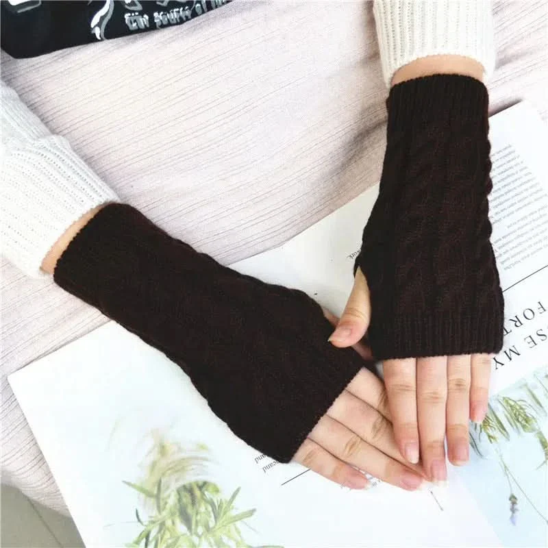 Guantes de Medio Dedo en Lana Calidos y Suaves - Image 8