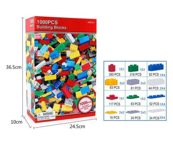Juego de Bloques Ladrillos de Encastre - Image 8