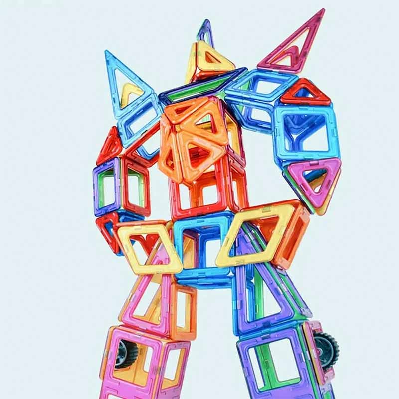 Juego de Bloques de Construcción Magnéticos para Niños - Image 4