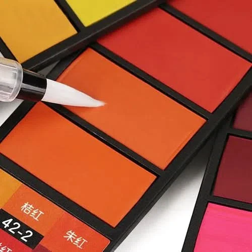 Set De Pintura De Acuarela Con Pincel De Agua y 24 Colores - Image 6