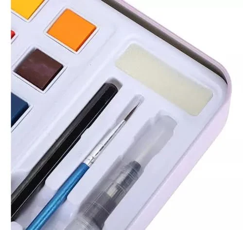 Juego de Pintura de Acuarela de 36 Colores con Pincel - Image 3