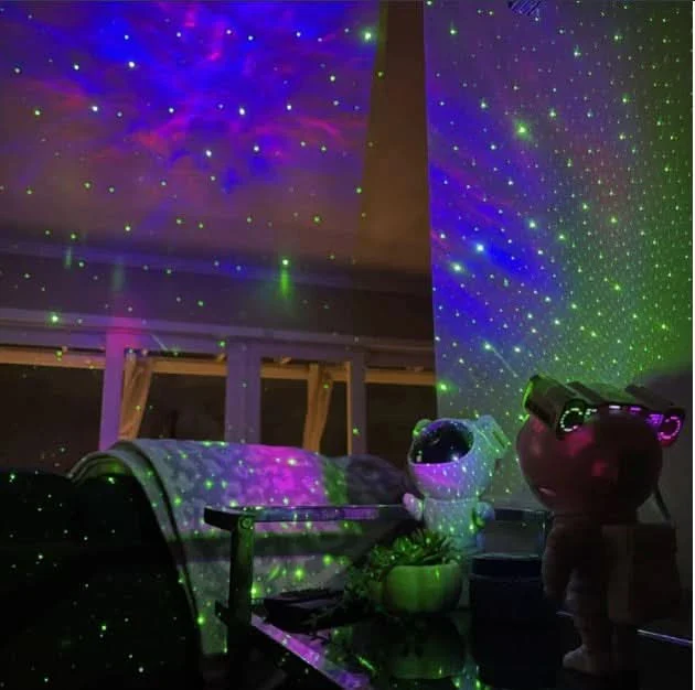 Lampara Proyector Astronauta Led Estrellas de Galaxia - Image 3