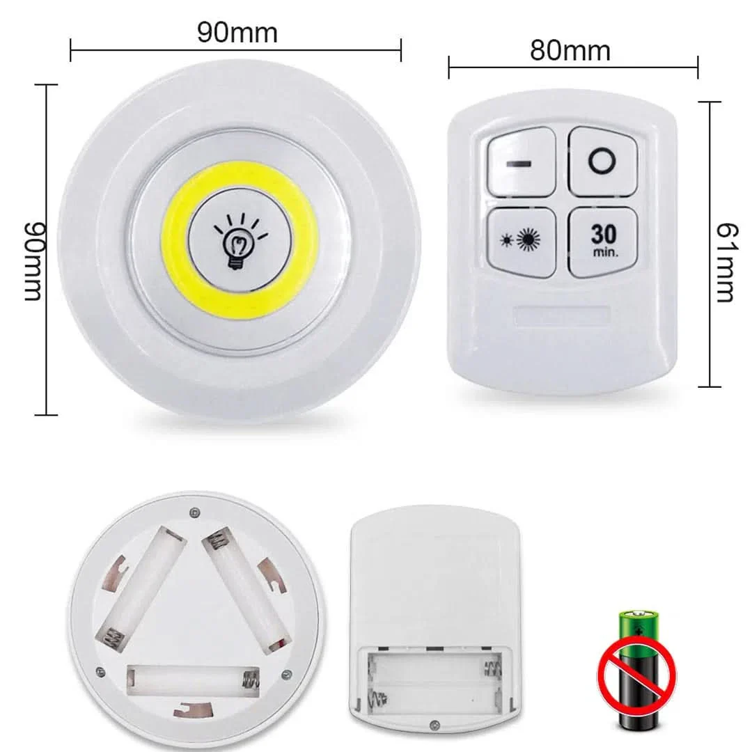 Luz LED Inalámbrica con Control Remoto - Image 12