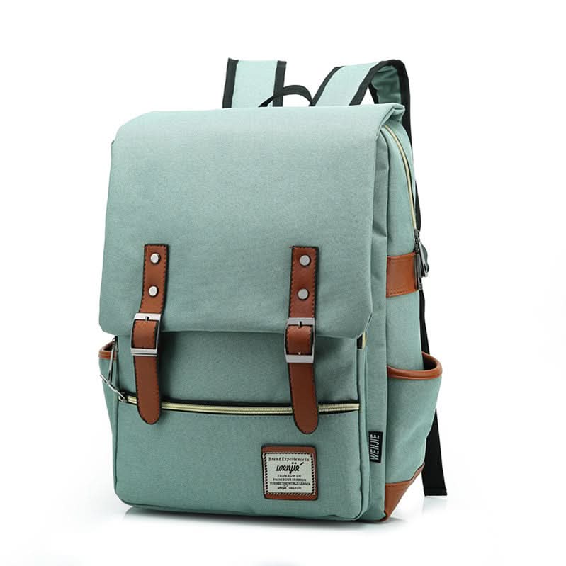 Mochila Canvas 16 Pulgadas con Varios Compartimientos - Image 4