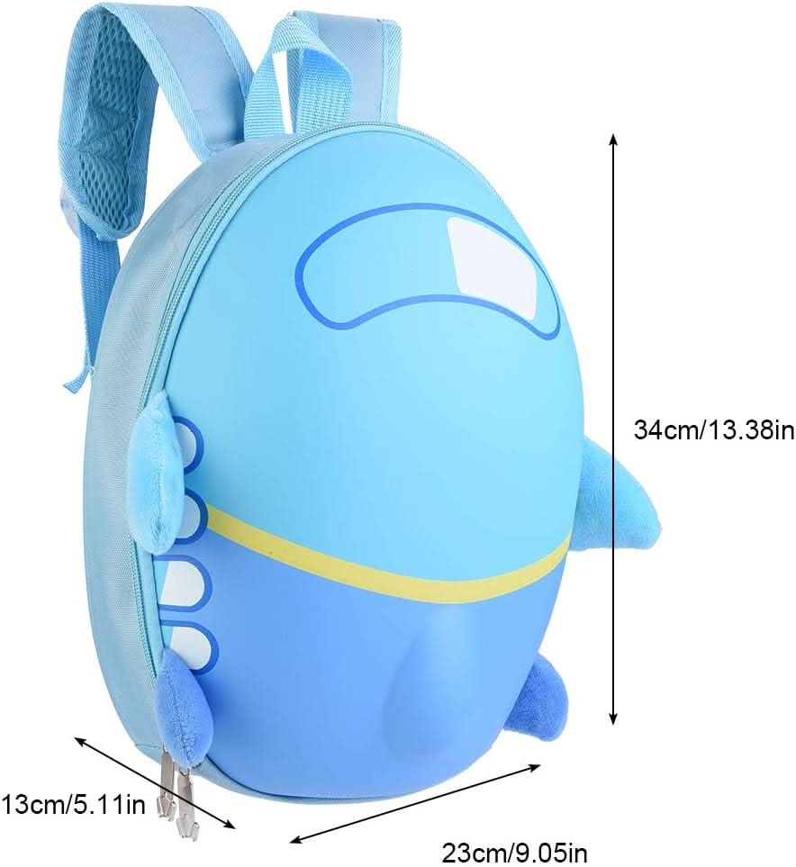 Mochila Infantil Rigida Diseño de Avion - Image 7