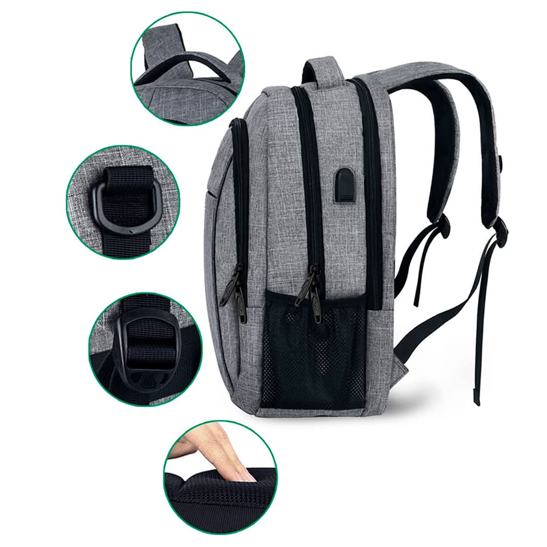 Mochila Oxford de Gran Capacidad 17,3 Pulgadas - Image 6