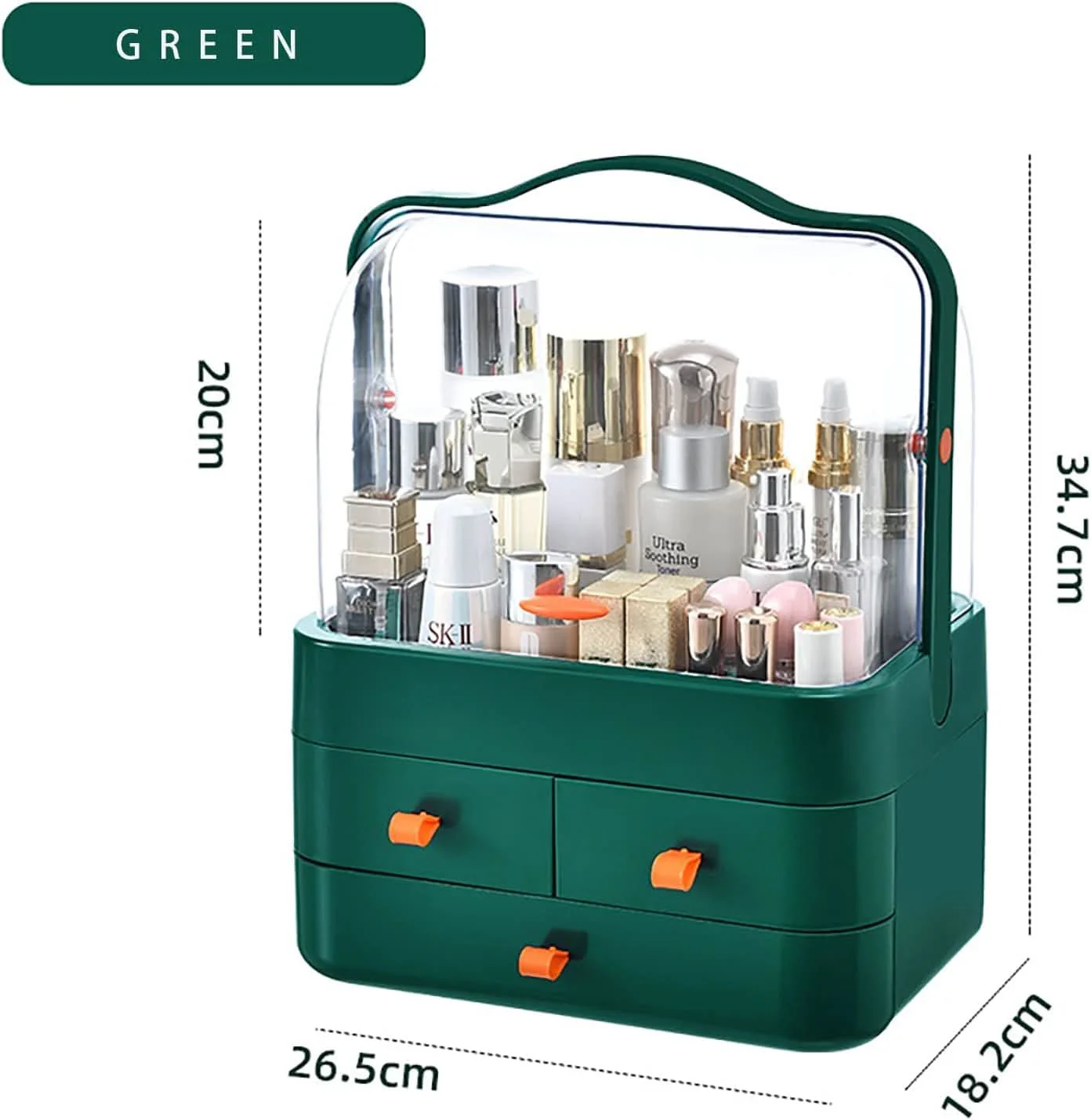 Organizador de Maquillaje con 3 Cajones Gran Capacidad - Image 8