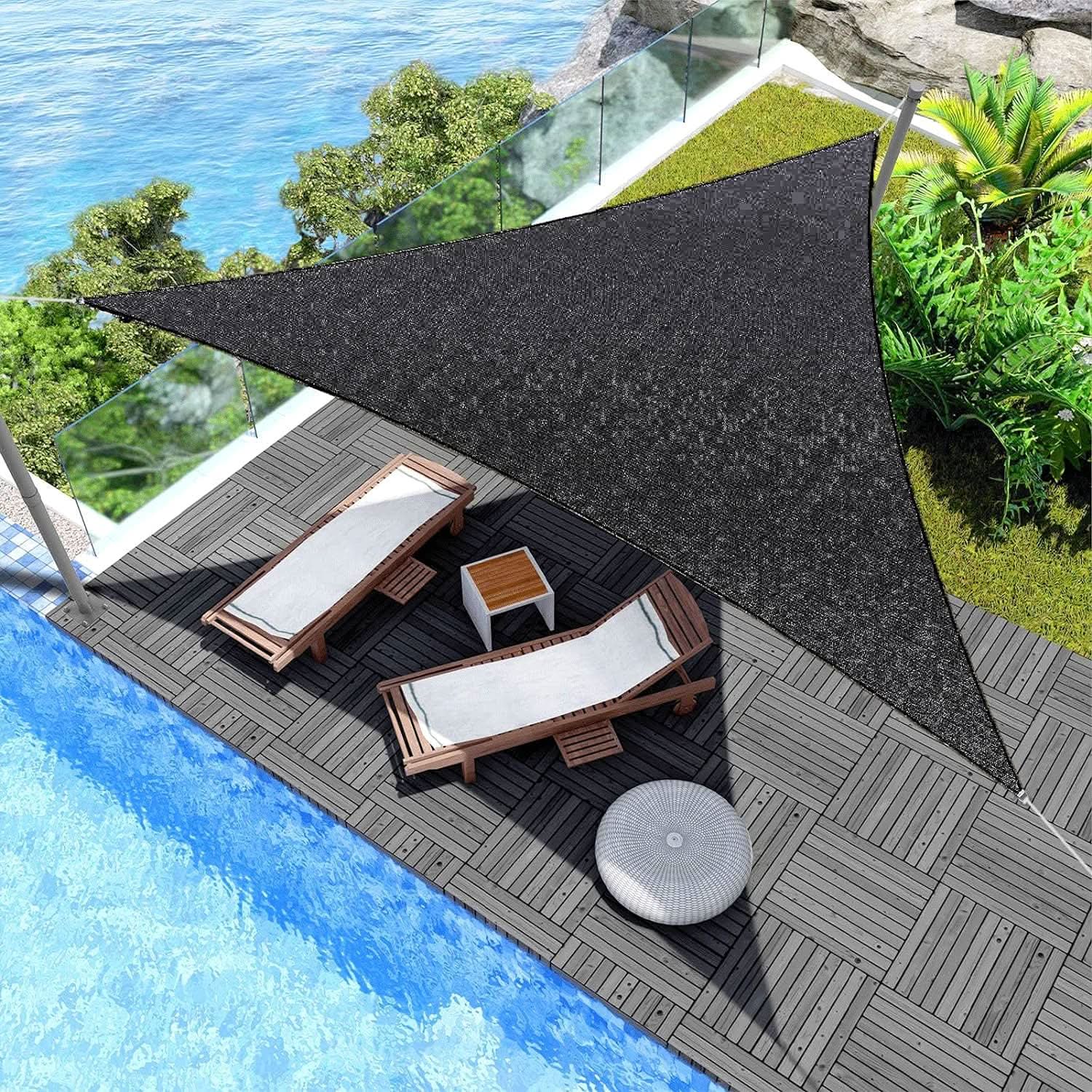 Malla Parasol Triangular Vela Impermeable - Image 3