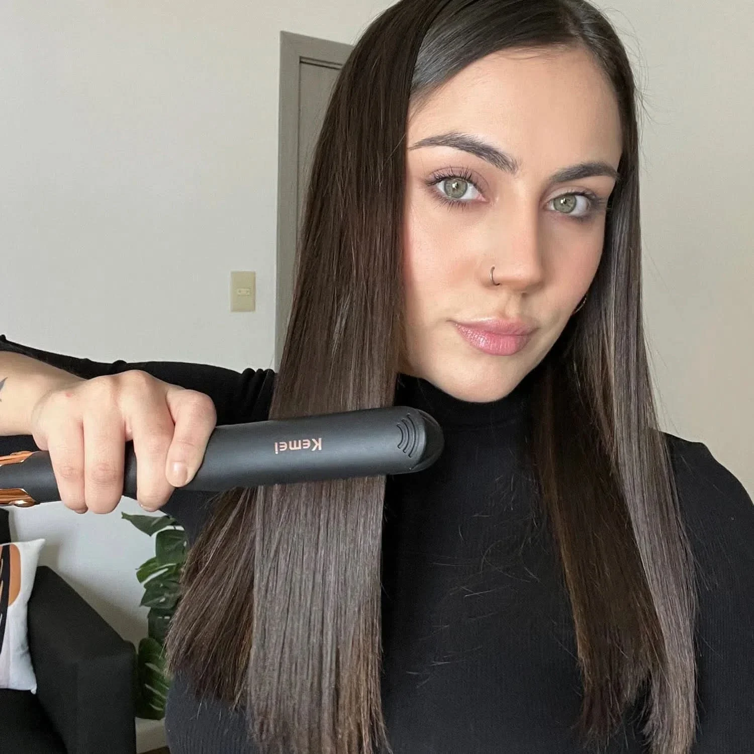 Plancha De Pelo Kemei Hair Straightener - Image 3