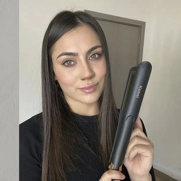 Plancha De Pelo Kemei Hair Straightener - Image 5