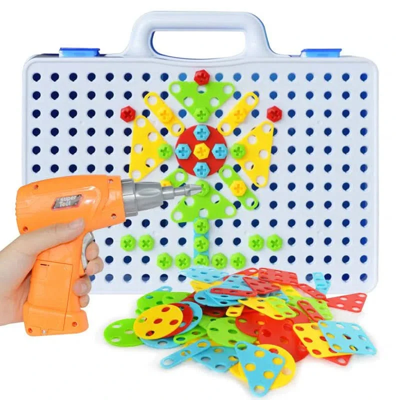 Set Creativo con Taladro y Tablero Didactico - Image 6