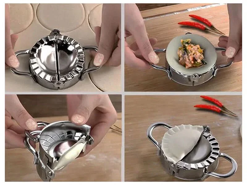 Set de acero inoxidable para hacer mini empanadas - Image 5