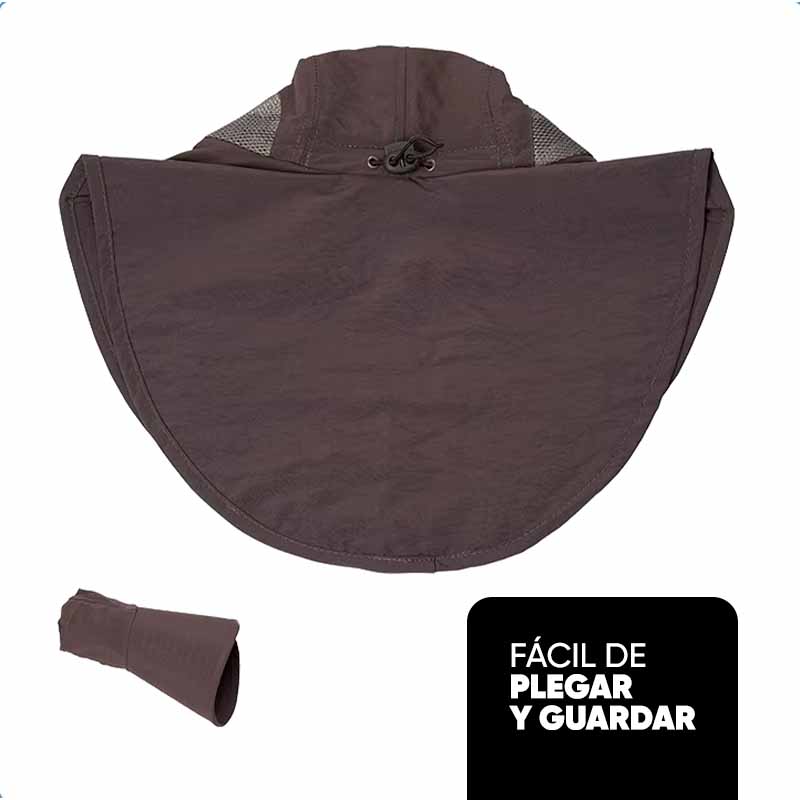 Sombrero con Solapa con Protección para el Cuello - Image 14