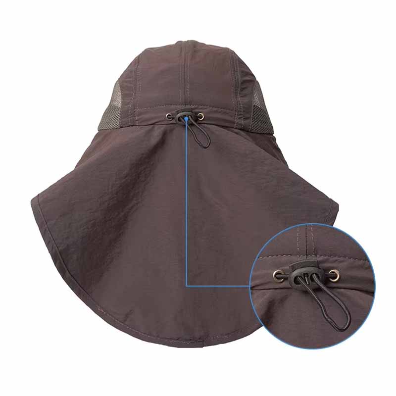 Sombrero con Solapa con Protección para el Cuello - Image 18