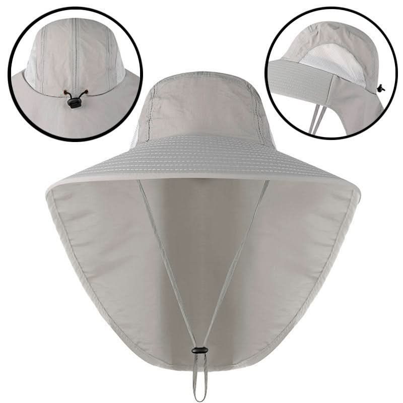 Sombrero con Solapa con Protección para el Cuello - Image 8