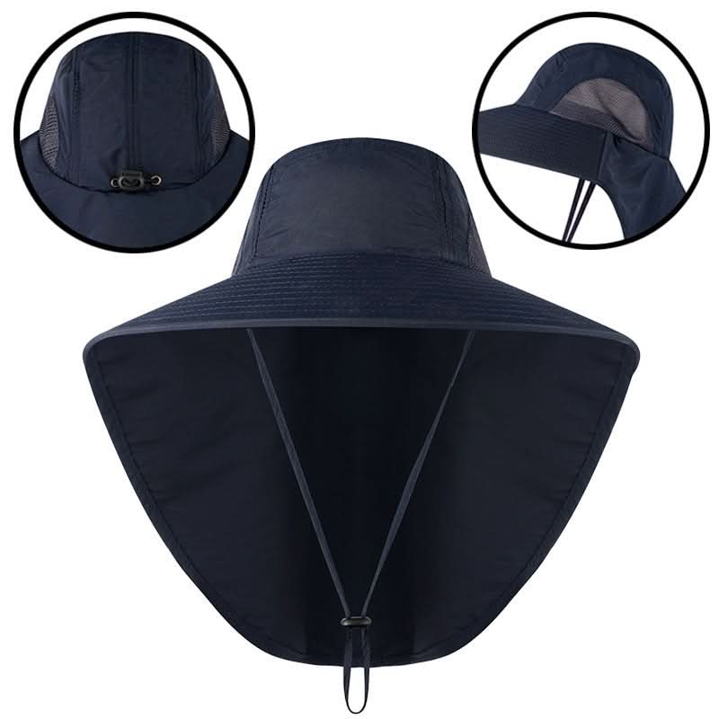Sombrero con Solapa con Protección para el Cuello - Image 9