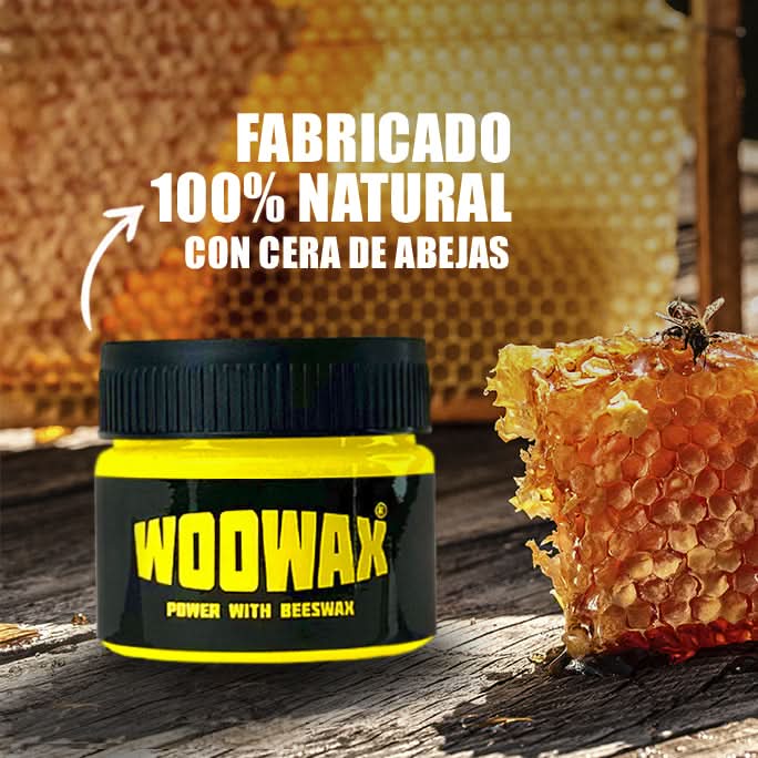 Lustrador de Muebles y Madera de Cera de Abejas WooWax - Image 8